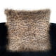 thumbnail image 2 of Cojín Plutus Brands Plutus Tawny Wildcat de piel sintética, 2 of 3