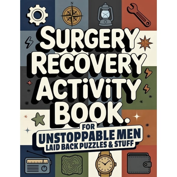 Libro de Actividades de Recuperación Quirúrgica para Hombres – Carbon Inkworks