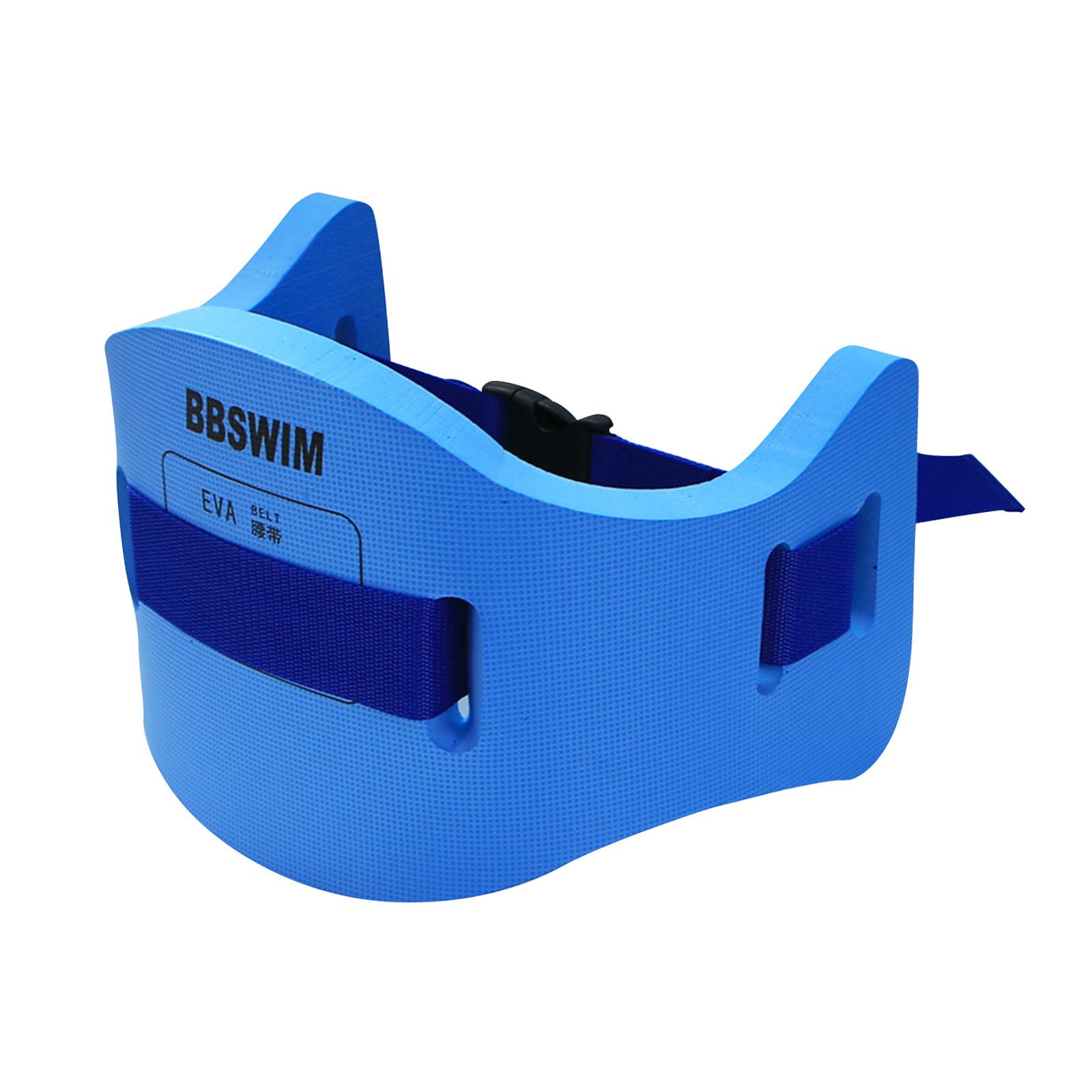 Magideal - Cinturón De Natación Para La Espalda, Cinturón De Flotación Para Deportes Acuáticos. Talla M Azul