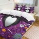 thumbnail image 2 of Nightmare Before Christmas Bedding Set Duvet Cover Comfortable and Lightweight Cartoon Bedding 3 Piece Bed Set, 2 of 5