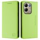 thumbnail image 4 of Funda Billetera con Soporte para Xiaomi Redmi 17 4G/5G Bloqueo RFID Plegable Verde claro, 4 of 6