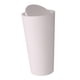 thumbnail image 3 of Bote de basura pequeño, bote de basura para vehículos, bote de basura de bolsillo, contenedor de basura, bote de basura para automóviles para baño, to Blanco, 3 of 5