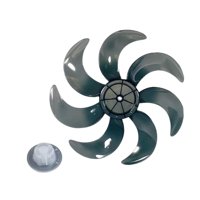 Magideal - Fan Repuesto Universal Para Ventilador De Mesa Hoja De Plástico Resistente Rotación Rápida Instalación Práctica Adecuado Para Ambiente Doméstico Y La 14 Pulgadas