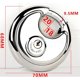 thumbnail image 3 of Candado Disco Acero Inoxidable 70mm Alta Seguridad Llave, 3 of 3
