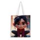 thumbnail image 1 of Vanellope Bolso de tela con estampado de lienzo para mujer, bolsa de compras reutilizable y estética, con cremallera interior, regalo para mujer,38*45cm., 1 of 6