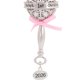 thumbnail image 5 of Adorno Hallmark 2026 de Plata con Sonajero Rosa, 5 of 7
