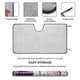 thumbnail image 2 of Parasol para Auto Desmarcar My Melody 130cm x 70cm, 2 of 6