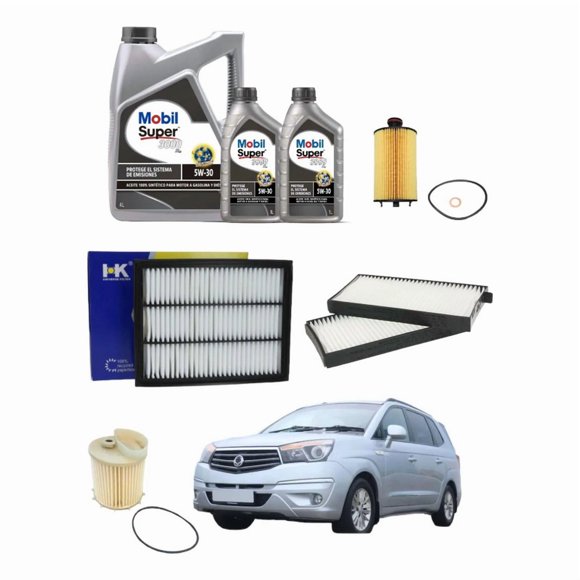 Kit Mantención Ssangyong Stavic 2.0 Aceite + Filtros Petrole