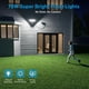 thumbnail image 2 of Luz exterior con sensor de movimiento Olafus 75W 7500LM 6500K IP65, 2 of 9