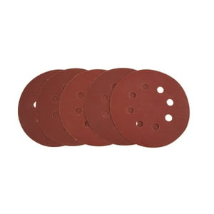 Tolsen - Discos Lijas Velcro 8 Perforaciones 5"" / 125Mm Grano 120 5Un