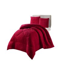 Genérico - Cobertor De Inverno Texturizado Rh King Burdeo