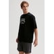 thumbnail image 2 of Polera Hombre Print Negro - V, 2 of 4