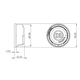 thumbnail image 2 of Candado Odis Vanlock Compacto 273, 2 of 2