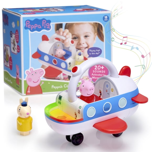 Juguete ¡GUAU! STUFF Peppa Pig Clever Plane con luces y sonidos para más de 3