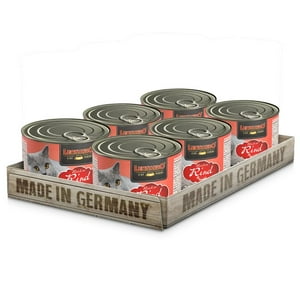 Alimento Leonardo Ternera, Pack X 6 Latas 200Gr