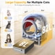 thumbnail image 4 of Caja de arena autolimpiante Whiffee 90 L con app, 4 of 8