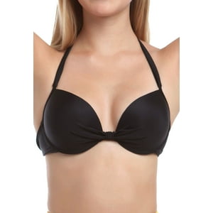 Samia - Bikini Estilo Sostén Clásico Negro Xl