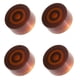 thumbnail image 1 of Botón De Guitarra De 4 Piezas Perilla De Control De Velocidad De Acrílico Para Guitarra Eléctrica Café, 1 of 5