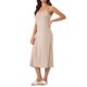 thumbnail image 4 of INSPIRE CHIC Vestido de Noche de Mujer de Rayón Suave sin Mangas con Tirantes Espagueti y Cuello Redondo para Primavera Verano Talla XL Albaricoque, 4 of 6