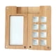 thumbnail image 1 of Paleta De Acuarela Portátil De Madera Vacía Con 8 Rejillas, Caja De Viaje Sin Clip, 1 of 5