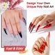 thumbnail image 4 of Gel de Uñas ROSALIND Pack de 2 x 30 ml Negro y Rojo, 4 of 9