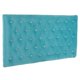 thumbnail image 2 of Respaldo Cama Diamond 2 Plaza Felpa Turquesa, 2 of 4