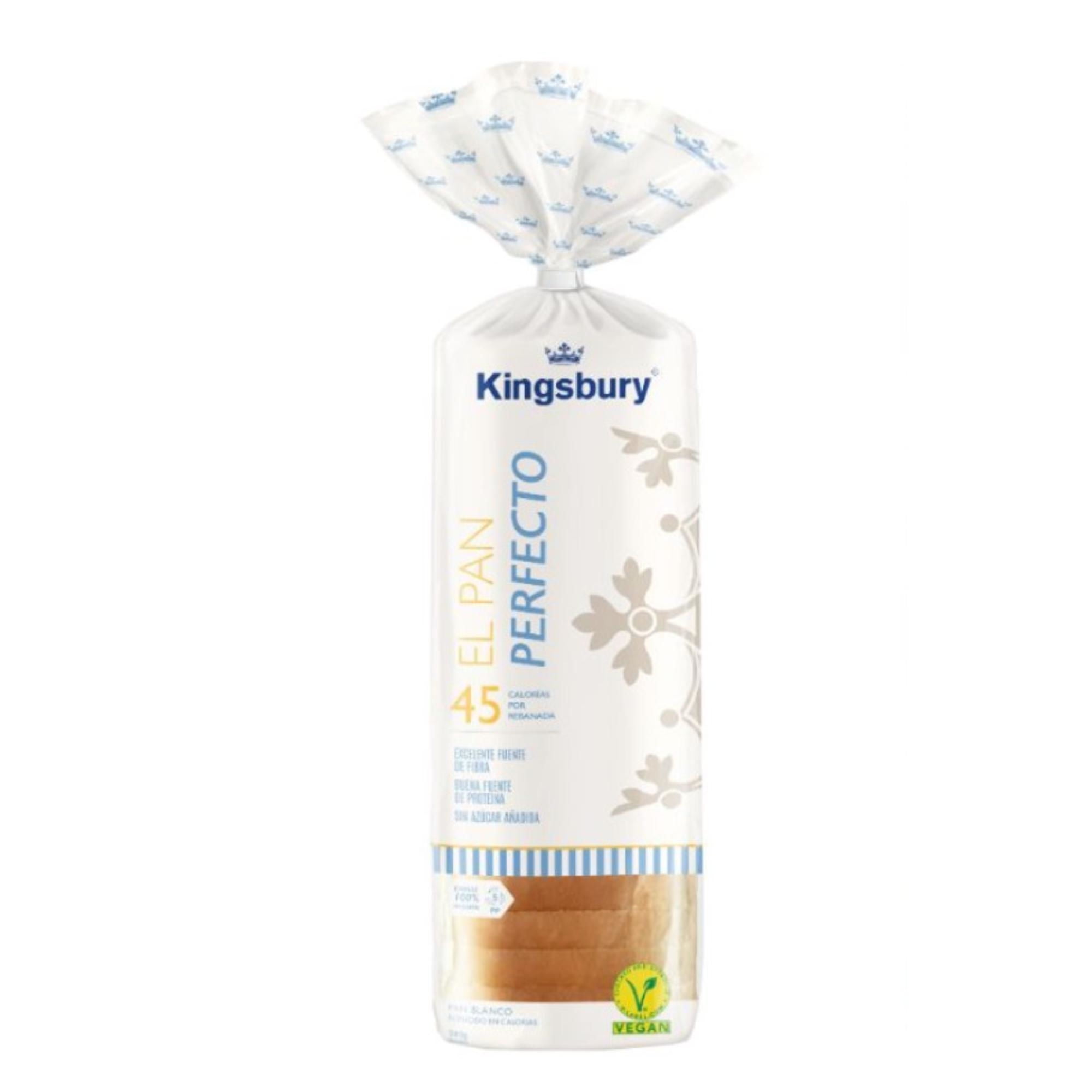 Pan De Molde Pan Perfecto Blanco 580 g Kingsbury