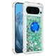 thumbnail image 2 of Funda Para Google Pixel 9/9 Pro Con Brillo Líquido, Protección Completa Y Soporte De Anillo Giratorio, 2 of 4