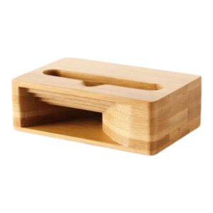 Magideal - Soporte Telefónico Con Amplificador De Sonido Soporte Para Teléfonos Inteligentes Amplificador Físico Novedoso Bosque De Madera Dormitorio De Cama , Estilo A