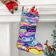 thumbnail image 2 of Cosmonious High Tema: Calcetines de Navidad, fino lino blanco para colgar en escaleras y chimenea, decoración navideña para el hogar, regalo de Navidad.54cm×38cm, 2 of 5