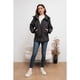 thumbnail image 3 of Chaqueta Mujer Cortaviento Impermeable Forro Interior Piel Capucha 007, 3 of 4