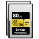 thumbnail image 1 of CFexpress Lexar 80 GB Tipo A Pack de 2 900 MB/s, 1 of 5