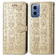 thumbnail image 3 of Funda Cartera FOXDOCK para Motorola Moto G34 , Flip PU con Relieve de Gatos y Perros, Tarjetero y Soporte, 3 of 6