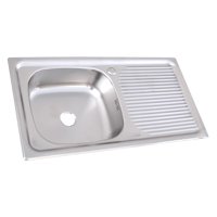 Splendid - Lavaplatos 800X435 Con Rebalse Empotrar Derecho