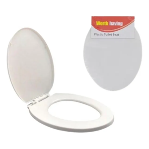 Genérico - Tapa Asiento De Baño Wc Cierre Lento 00398 / 43X36Cm