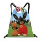 thumbnail image 1 of Bing TV Mochila de Cuerdas para Deportes y Gimnasio, Bolsa de Cuerdas Resistente al Agua, Bolsa Cinch, 30×40cm, 1 of 6