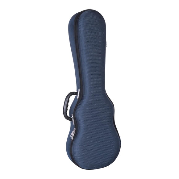 Estuche Rígido Para Ukelele Bolsa Para Ukeleles Portátil Liviana De 26 Pulgadas Para Ukelele Tenor Azul