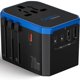 thumbnail image 1 of Adaptador de enchufe de viaje Ceptics de 70 W con alimentación USB-C y 2 puertos USB, 1 of 9
