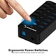 thumbnail image 5 of Hub USB SABRENT HB-BUP7 de 7 puertos USB 3.0 con adaptador de corriente, 5 of 6