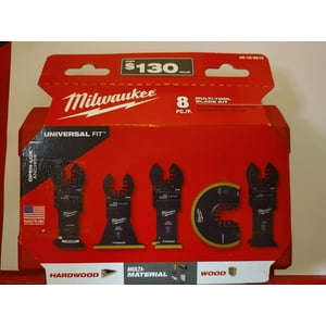Milwaukee - Kit De Cuchillas Multiherramientas Oscilantes De 8 Piezas