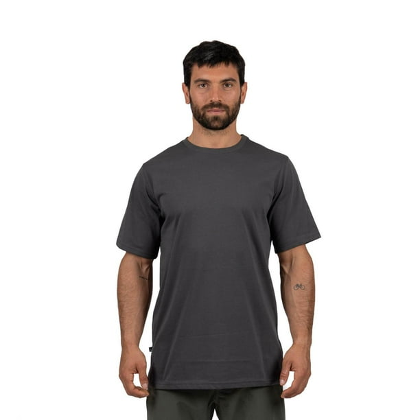 Polera Hombre Manga Corta Nepal Lhotse gris L