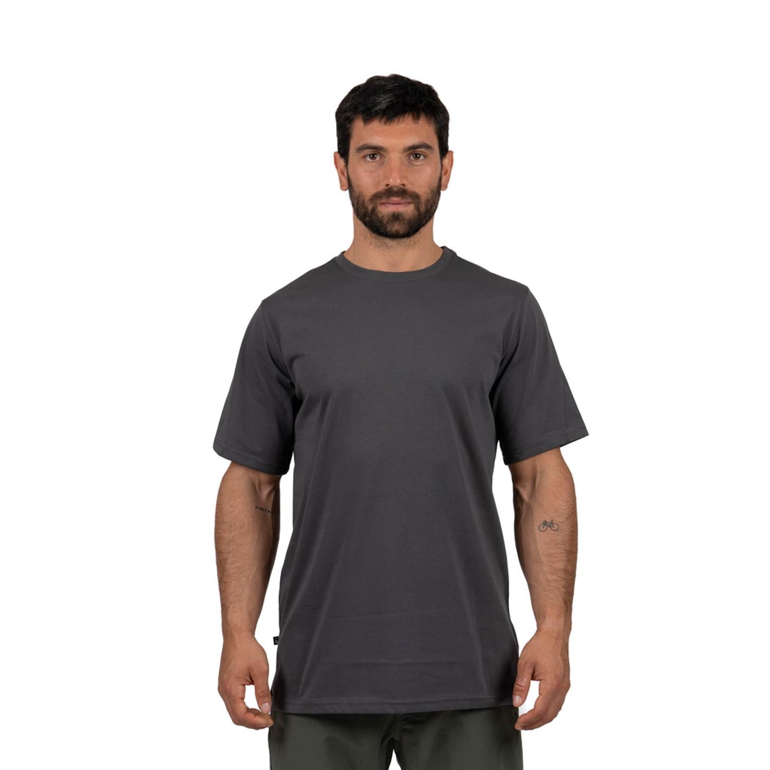 Polera Hombre Manga Corta Nepal Lhotse Gris L