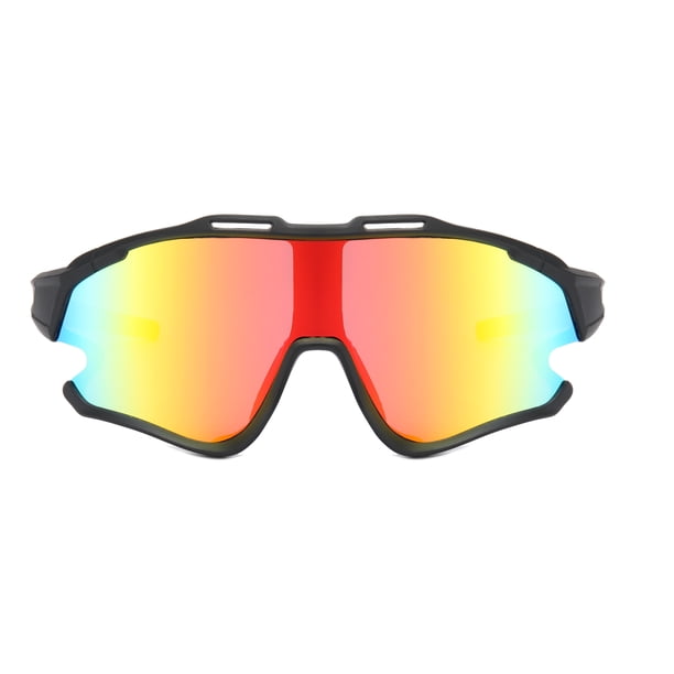 POLASUP GAFAS LENTES DE SOL Gafas de sol deportivas con montura grande y colores brillantes