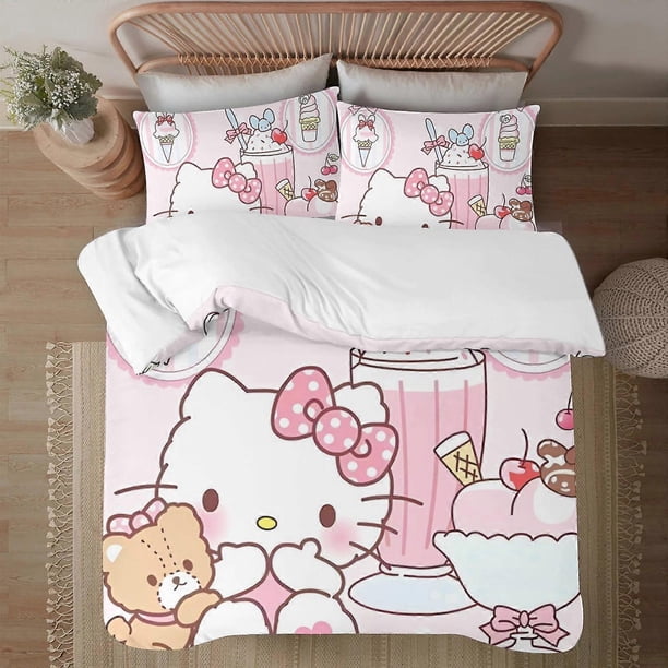 adow School Soft3D Printed Duvet Cover Bedding Set with Comforter Cover3 Piece Set Includes Pillowcases and Cover Mhine Wa