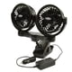 thumbnail image 4 of Ventilador RoadPro RPSC8572, 12 V, doble velocidad ajustable, negro, 4 of 7