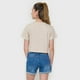 thumbnail image 2 of Polera Niña Teen Manga Corta Fun Nudo Beige Corona, 2 of 5