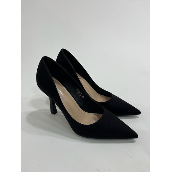 Zapatos de Color Negro Talla 40 Mujer