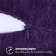 thumbnail image 2 of Fundas de Almohada Suxumhao Morado Oscuro 30x50cm 2 Pzas, 2 of 3