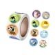 thumbnail image 5 of Pegatizas de animales de 500 veces calcomanías de animales de animales extraíbles 1 '' Pegatinas de decoración de regalos de cáscara y palo para salón A, 5 of 5