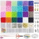 thumbnail image 1 of Cuentas 4 Mm Kit 3400 Piezas 170 Dijes Para Joyería, 1 of 3